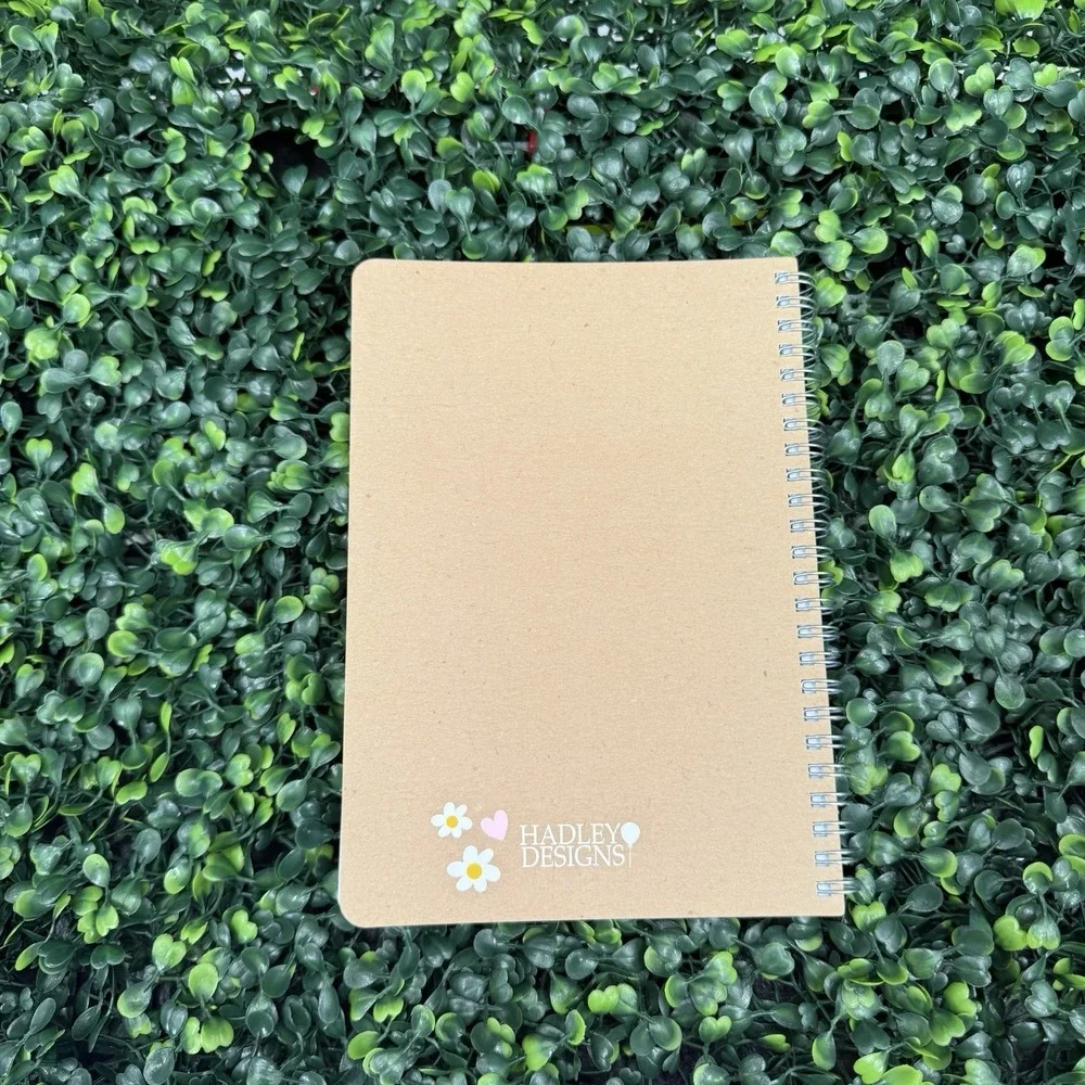 Journaling Spiral Bound Notebook Diary Writing Inspirational Motivation SelfCare